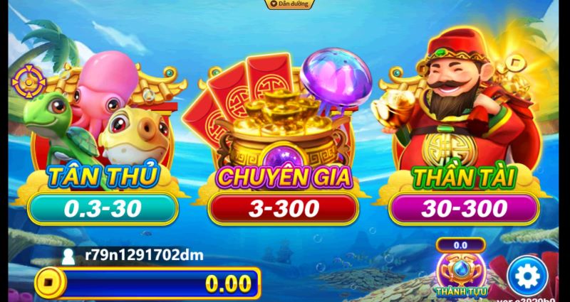 Những loại phòng trong game bắn cá thần tài 79King 